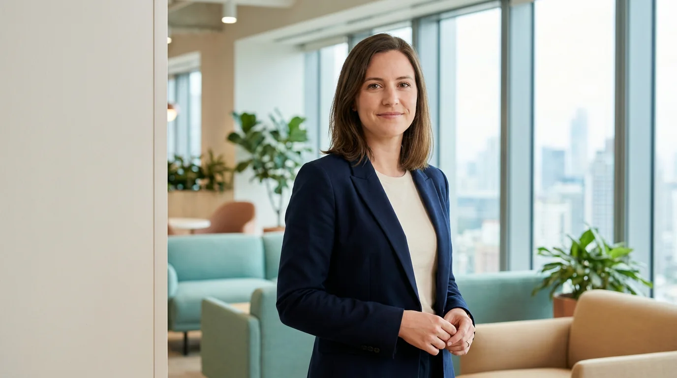 Confident founder of a branded telehealth company